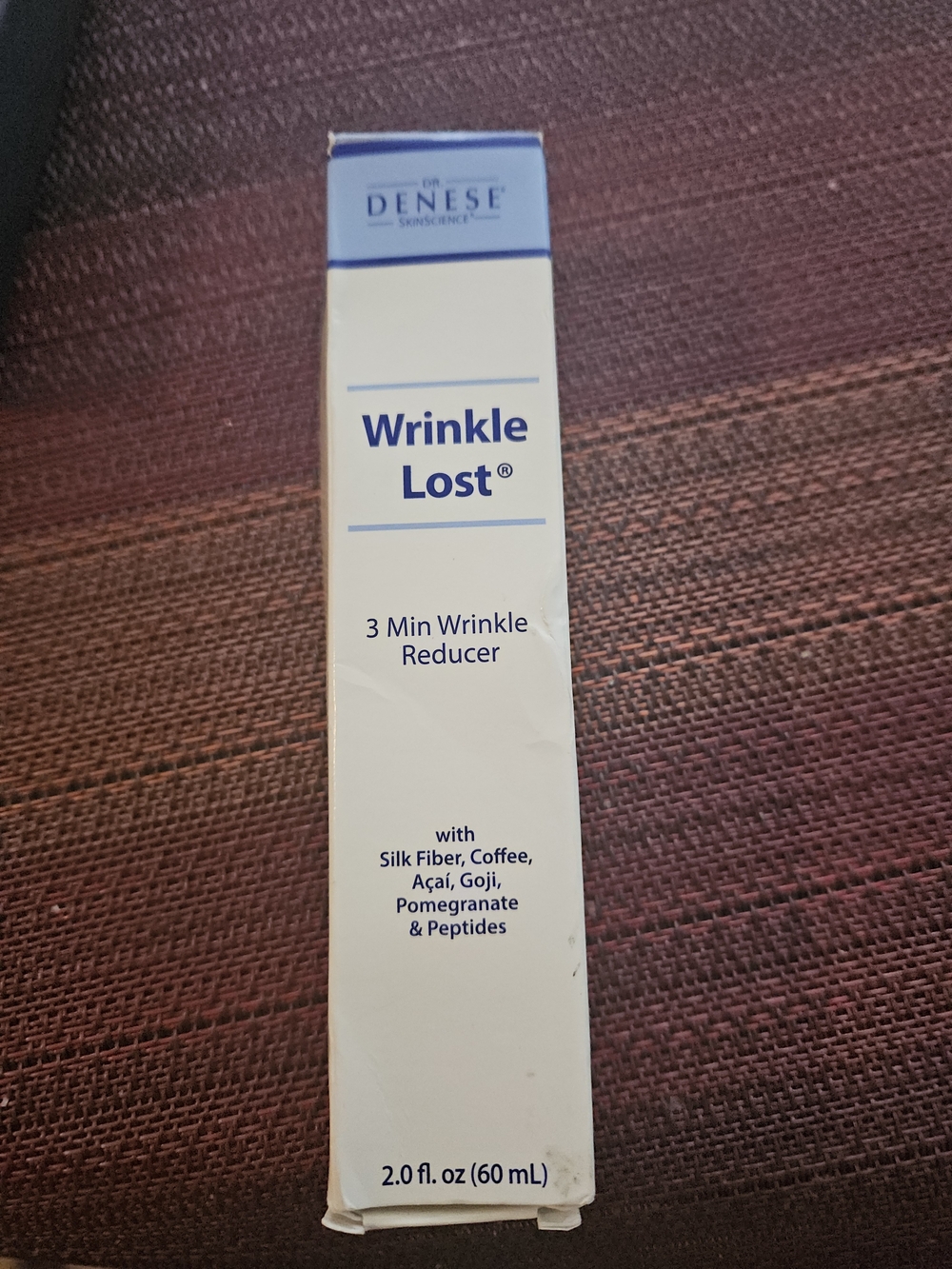 Denese Skincare Wrinkle Lost 3-Min Wrinkle Reducer - White 2oz Large